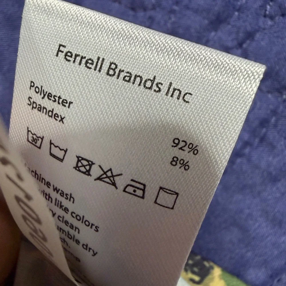 Ferrell Mens Camo Western Pearl Snap Shirt Green Tan Short Sleeve Stretch Large